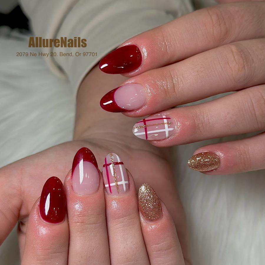Nail collection at Allure Nails & Spa